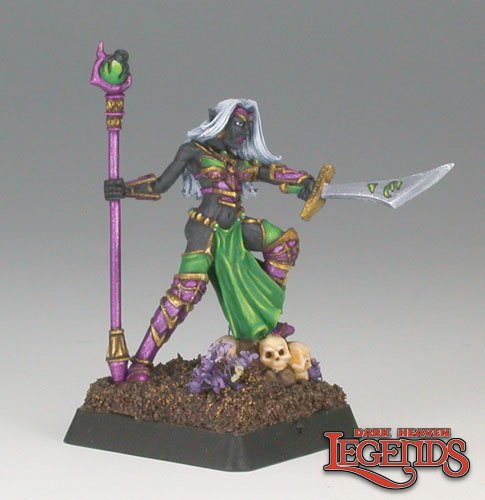 Carinth, Dark Elf Sorceress