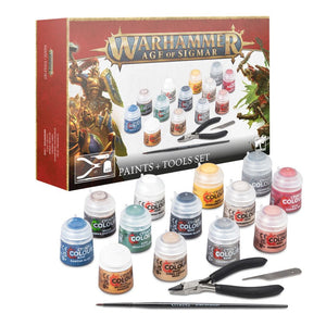 Warhammer Age of Sigmar Paints & Tools Set