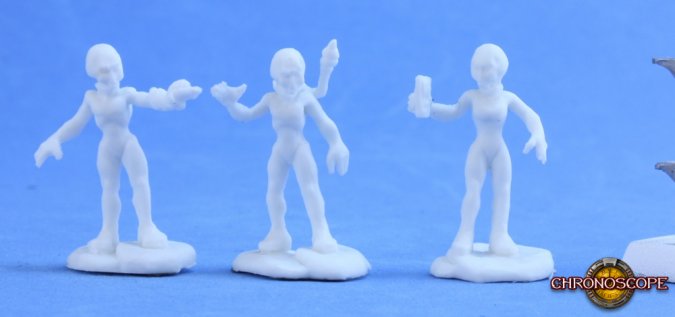 Gray Alien Scientist Sprue