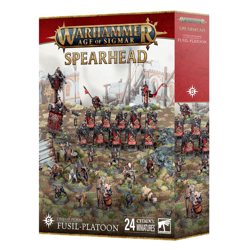 Spearhead Cities of Sigmar: Fusil-Platoon