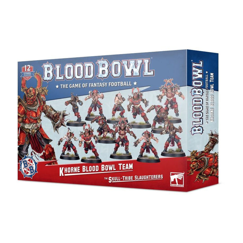 Khorne Blood Bowl Team: The Skull-Tribe Slaughterers