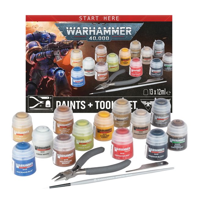 40K Paints and Tools English/spanish/portuguese/latvian/romanian